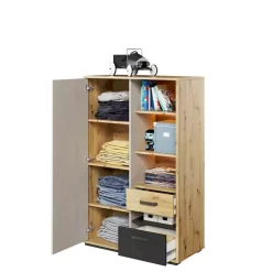 Meble Młodzieżowe|Zestawy Mebli Młodzieżowych></noscript>lenart. Nowoczesna komoda do pokoju młodzieżowego 90 cm QUBIC