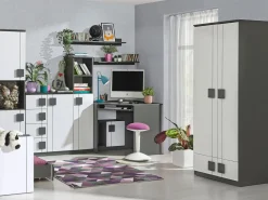 Zestawy Mebli Dziecięcych|Komody></noscript>DOLMAR Nowoczesna komoda do pokoju dziecięcego 80 cm GROOVY