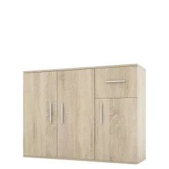 Komody>Meblohand Nowoczesna komoda do salonu 112 cm SIMPLE V dąb sonoma