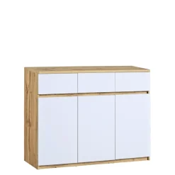 Meble Młodzieżowe|Zestawy Mebli Młodzieżowych>DOLMAR Nowoczesna komoda młodzieżowa z półkami 120 cm ANETT