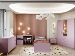 Meble Młodzieżowe|Komody>Stolar Nowoczesna komoda z drzwiami i szufladami 140 cm BILL niebieski