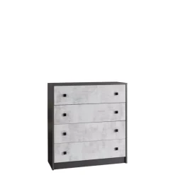 Zestawy Mebli Młodzieżowych|Komody>JUREK Nowoczesna komoda z szufladami o szerokości 90cm meble młodzieżowe TOM