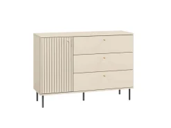Zestawy Mebli Do Salonu|Komody>ML Meble Nowoczesna komoda z szufladami do salonu 120 cm SOPHIE CASHMERE