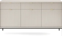 Zestawy Mebli Do Salonu|Komody>PIASKI Nowoczesna komoda z szufladami 154 cm AVANTI kaszmir