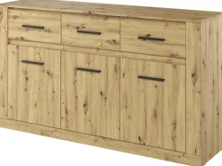 Zestawy Mebli Do Sypialni|Komody>lenart. Nowoczesna komoda z szufladami 160 cm ARTI dąb artisan