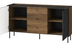 Komody>DOLMAR Nowoczesna komoda z szufladami 150 cm PINNACLE