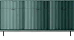 Komody>PIASKI Nowoczesna komoda z szufladami 154 cm AVANTI drzwi półki labrador