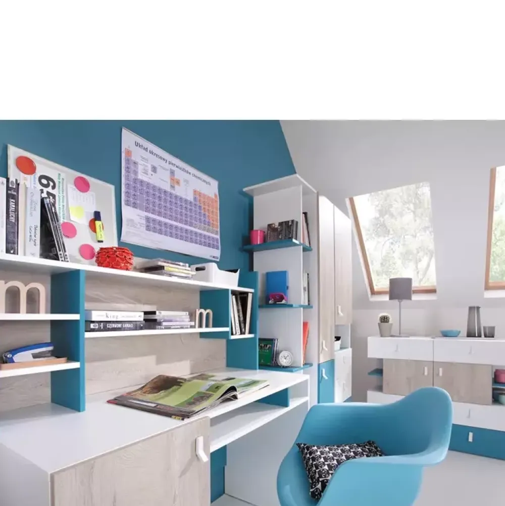 Zestawy Mebli Młodzieżowych|Komody>MEBLAR Nowoczesna komoda z szufladami PRESSCOT