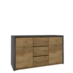 Komody>GAŁA MEBLE Nowoczesna komoda z szufladami do salonu 140 cm MERIZO