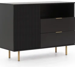 Zestawy Mebli Do Salonu|Komody></noscript>GiB Meble Nowoczesna komoda z szufladami do salonu 107 cm NAMASTE