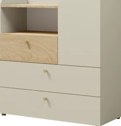 Zestawy Mebli Młodzieżowych|Komody>JUREK Nowoczesna mała młodzieżowa komoda z szufladami 90 cm YOKO