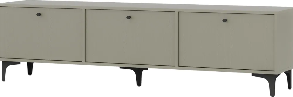 Meblościanki|Zestawy Mebli Do Salonu>Lempert Nowoczesna meblościanka do salonu z szafką RTV TOKEN eukaliptus