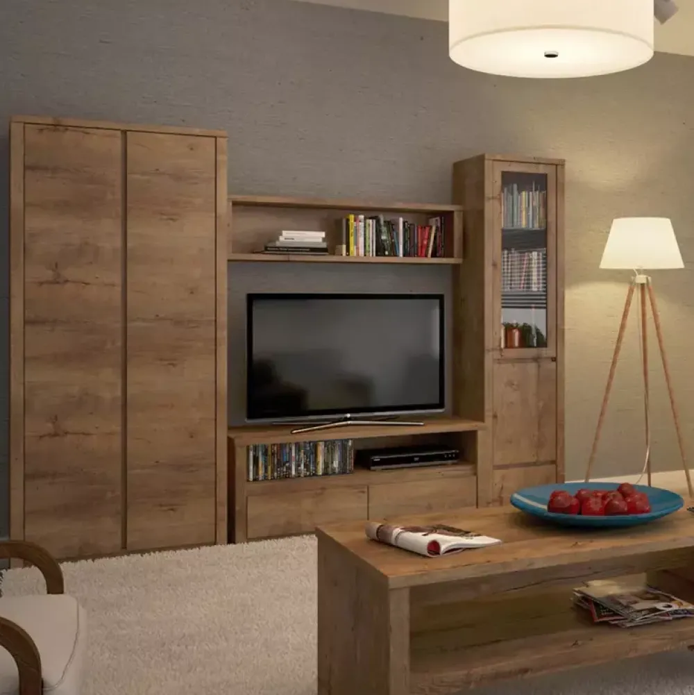 Meblościanki>GAŁA MEBLE Nowoczesna meblościanka do salonu MERIZO