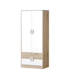 Meble Dla Dzieci|Meble Młodzieżowe>DOMEL Nowoczesna meblościanka z szafą NICO