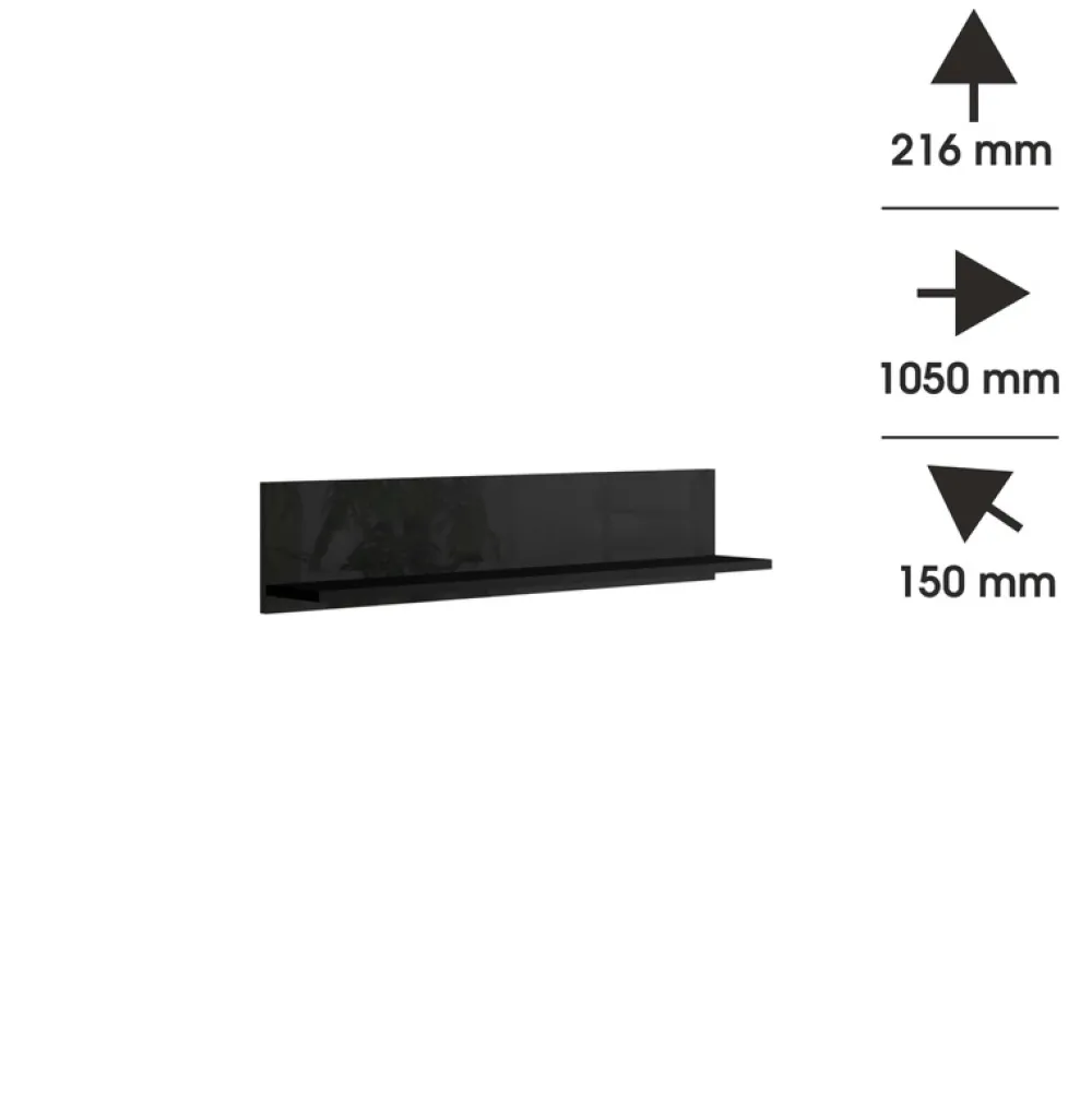 Zestawy Mebli Do Salonu>BROMARKT Nowoczesna meblościanka z komodą PREMIUM