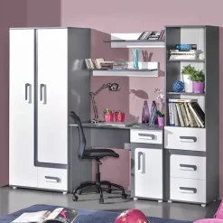 Zestawy Mebli Młodzieżowych|Półki>DOMEL Nowoczesna półka na książki APETITO