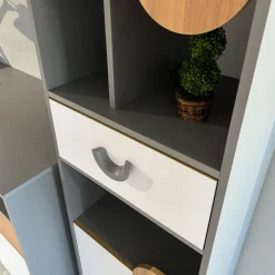 Zestawy Mebli Młodzieżowych|Półki></noscript>DOLMAR Nowoczesna półka wisząca do pokoju młodzieżowego 100 cm COOLIFY