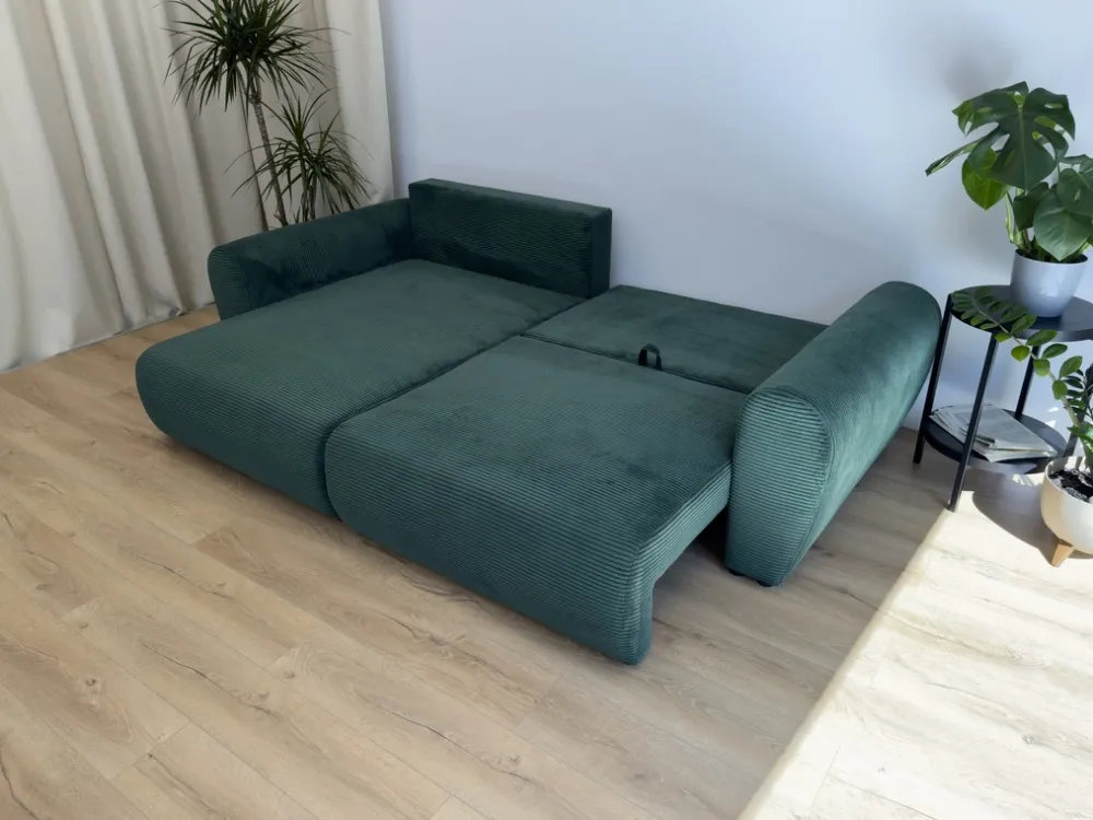 Meble Dla Dzieci|Narożniki>BROMARKT Nowoczesna rozkładana kanapa narożna uniwersalna PATI