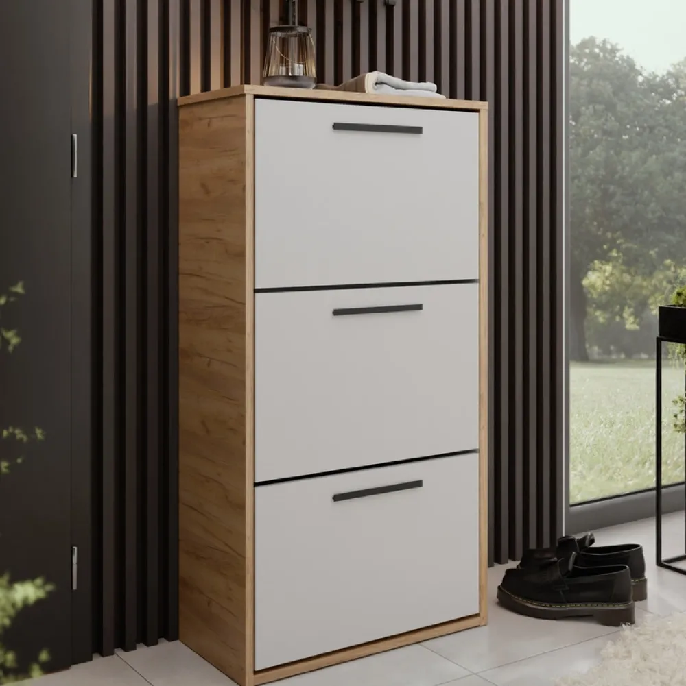 Szafki Na Buty|Garderoby>KIER Nowoczesna stojąca szafka na buty 59 cm do przedpokoju ANVER