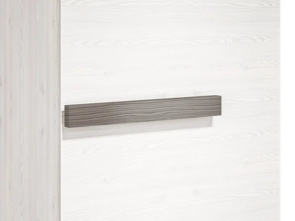 Zestawy Mebli Do Sypialni|Zestawy Mebli Młodzieżowych>ML Meble Nowoczesna szafa jednodrzwiowa z półkami 55 cm BLANCO