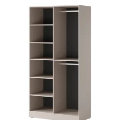 Meble Dla Dzieci|Szafy Modułowe>PIASKI Nowoczesna szafa modułowa dwudrzwiowa 101 cm SIGMA kaszmir