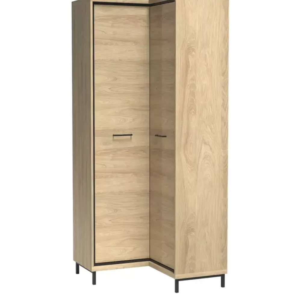 Meble Młodzieżowe|Zestawy Mebli Do Sypialni>JARSTOL Nowoczesna szafa narożna MORNE