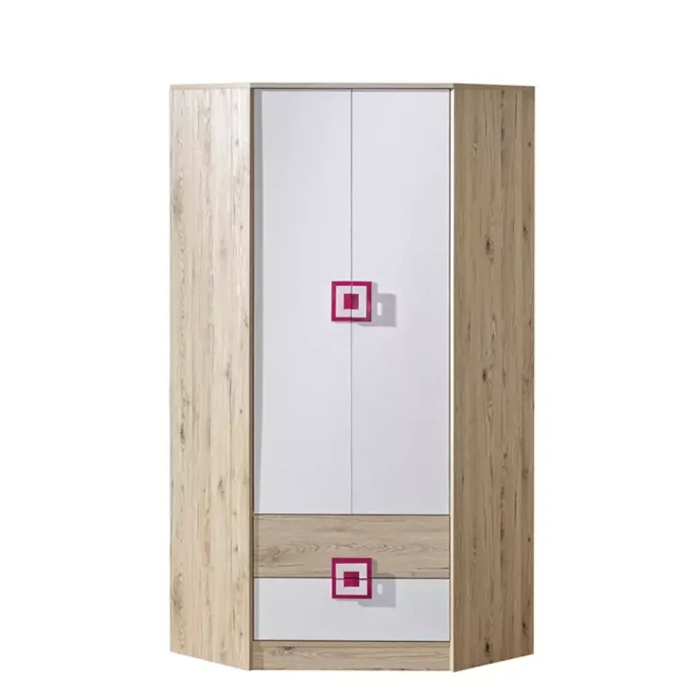 Meble Dla Dzieci|Meble Młodzieżowe>DOMEL Nowoczesna szafa narożna NICO