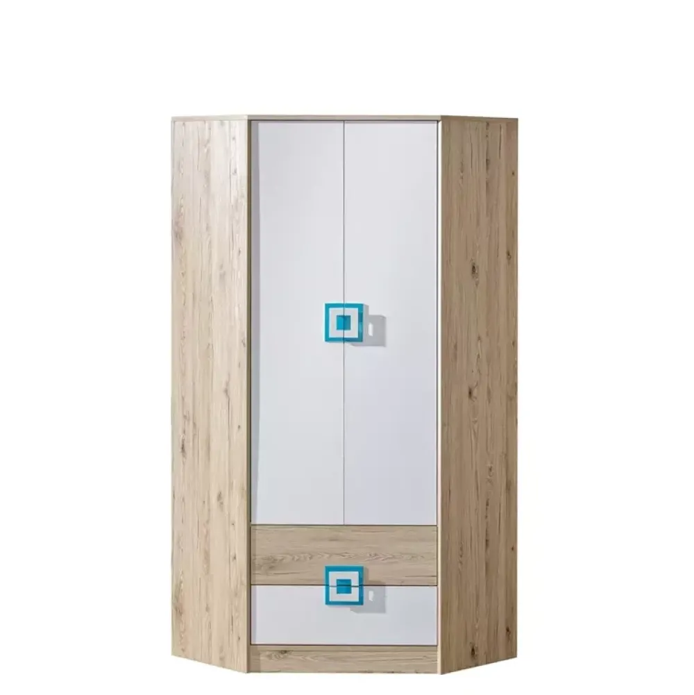 Meble Dla Dzieci|Meble Młodzieżowe>DOMEL Nowoczesna szafa narożna NICO