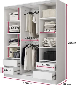 Zestawy Mebli Do Przedpokoju|Szafy Trzydrzwiowe><noscript><img width=