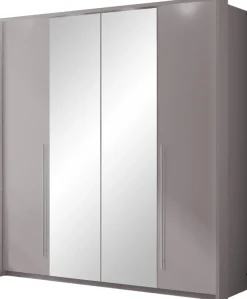 Szafy Otwierane|Szafy Młodzieżowe>Stolar Nowoczesna szafa z lustrem 210 cm do sypialni BRAND lawa