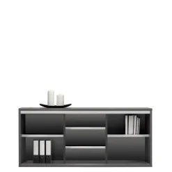 Zestawy Mebli Młodzieżowych|Szafki>MARIDEX Nowoczesna szafka do pokoju młodzieżowego z półkami ZENTO