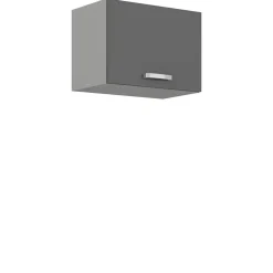 Meble Kuchenne>Lempert Nowoczesna szafka kuchenna nad okap 50 cm SILVER szary