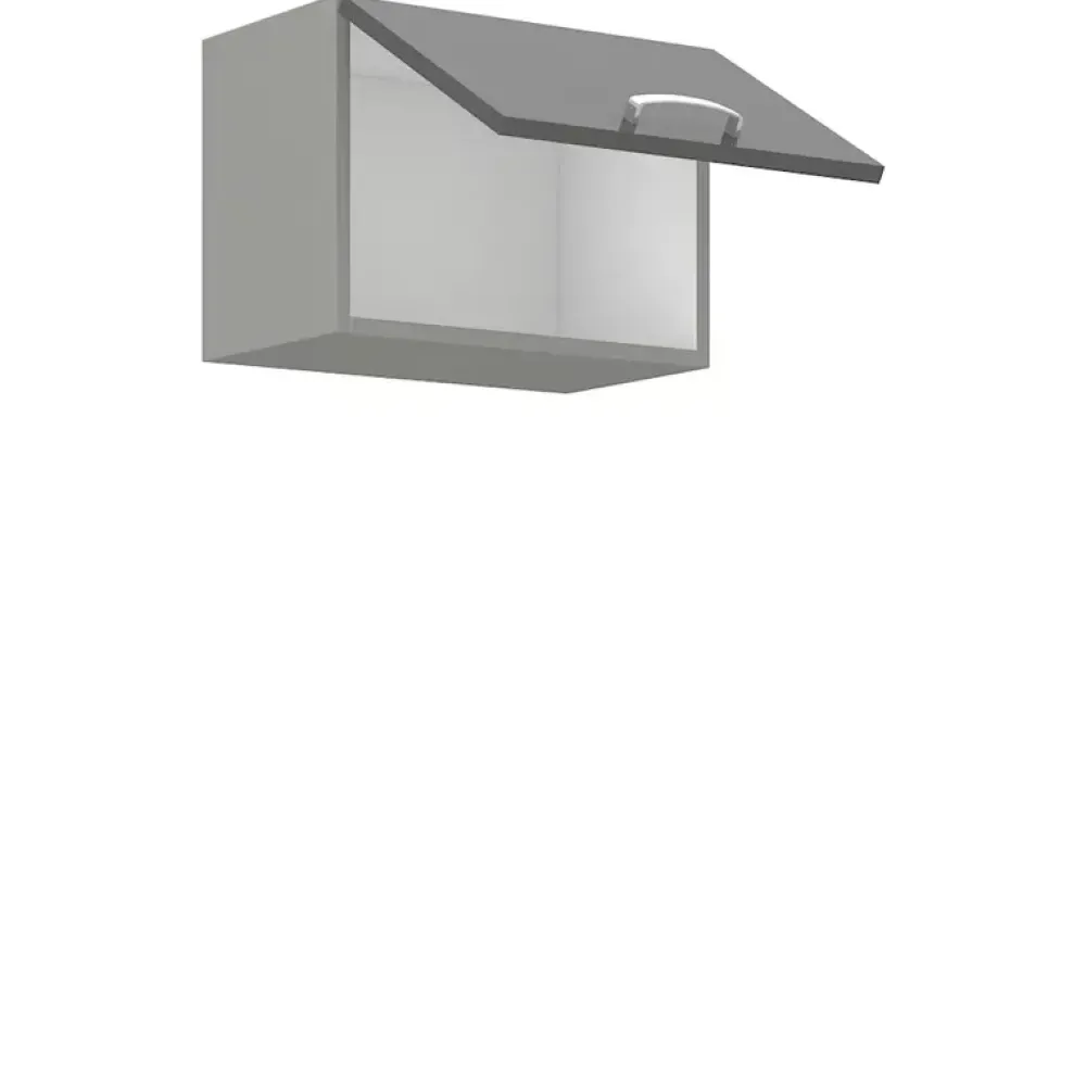 Meble Kuchenne>Lempert Nowoczesna szafka kuchenna nad okap 50 cm SILVER szary