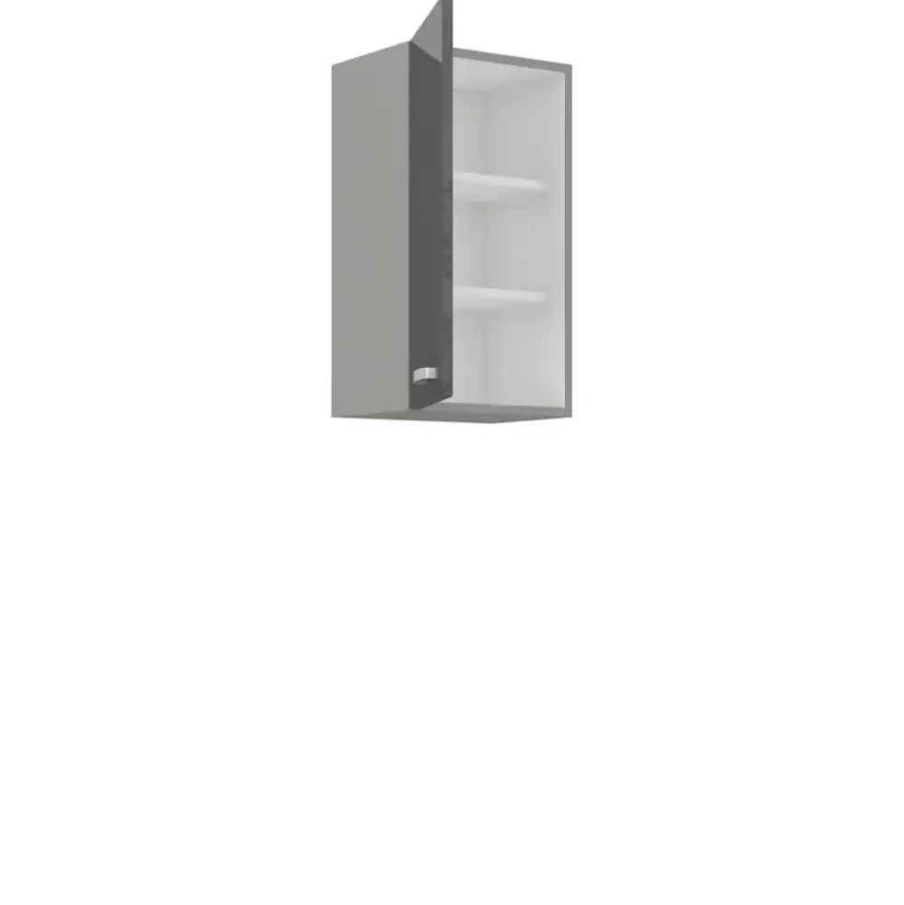 Meble Kuchenne>Lempert Nowoczesna szafka kuchenna wisząca 40 cm SILVER szary