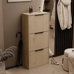 Szafki Na Buty|Zestawy Mebli Do Salonu>Stolar Nowoczesna szafka na buty do przedpokoju 130 cm MAVIA dąb artisan