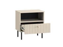 Zestawy Mebli Do Salonu|Szafki Nocne>ML Meble Nowoczesna szafka nocna do sypialni SOPHIE cashmere