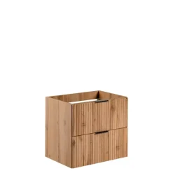 Meble Łazienkowe|Szafki Pod Umywalkę>COMAD Nowoczesna szafka pod umywalkę 60 cm ADENILO dąb wotan
