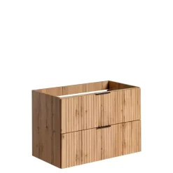 Meble Łazienkowe|Szafki Pod Umywalkę>COMAD Nowoczesna szafka pod umywalkę 80 cm wotan ADENILO dąb wotan