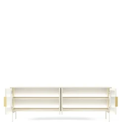 Szafki Rtv></noscript>LASKI Nowoczesna szafka RTV 180 cm do salonu kaszmir LUANO