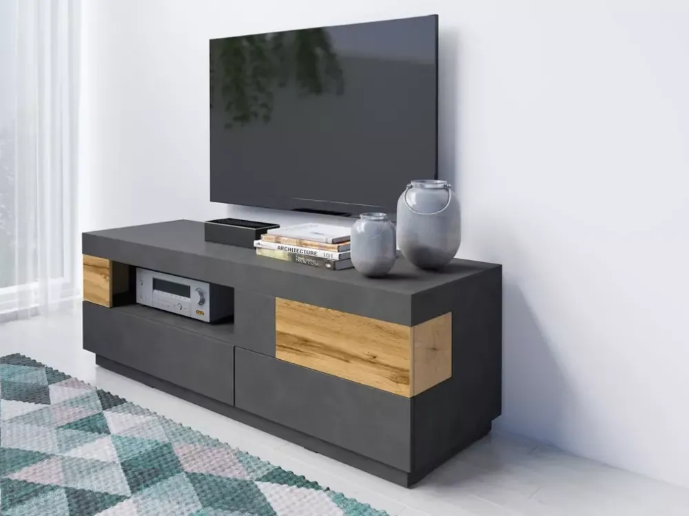 Szafki Rtv>Helvetia Nowoczesna szafka rtv 160 cm KOBE