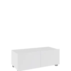 Zestawy Mebli Do Sypialni|Zestawy Mebli Do Salonu>GiB Meble Nowoczesna szafka RTV 100 cm połysk MODERN biały