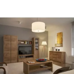 Szafki Rtv>GAŁA MEBLE Nowoczesna szafka RTV do salonu MERIZO dąb lefkas