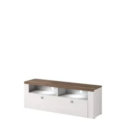 Szafki Rtv>Helvetia Nowoczesna szafka rtv LARONA modrzew sibiu