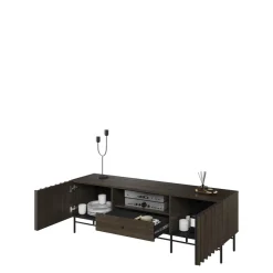 Szafki Rtv>lenart. Nowoczesna szafka RTV na wysokich nóżkach do salonu PIEMONTE