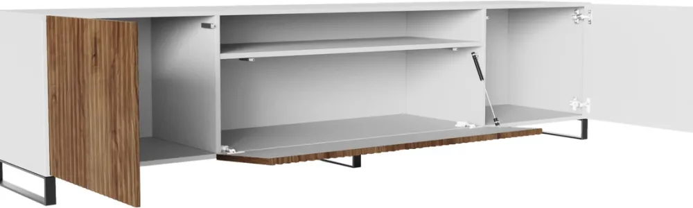 Szafki Rtv>Arton Nowoczesna szafka RTV na nóżkach 200 cm TAVIO loft