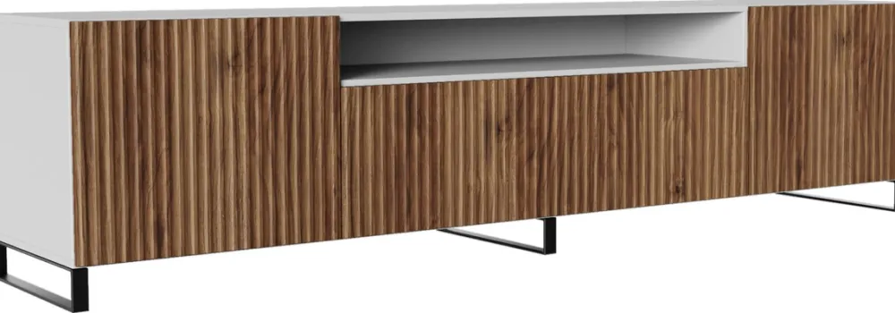 Szafki Rtv>Arton Nowoczesna szafka RTV na nóżkach 200 cm TAVIO loft