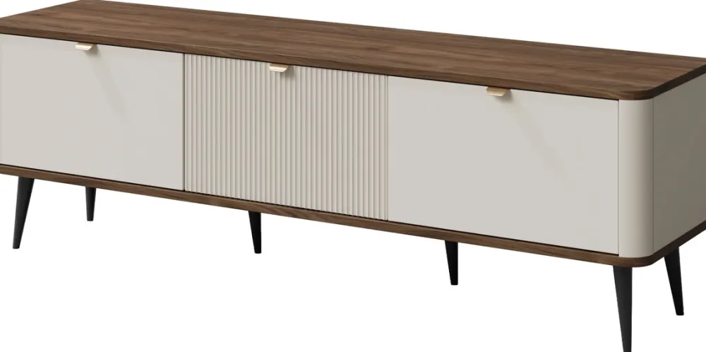 Zestawy Mebli Do Salonu|Szafki Rtv>JUREK Nowoczesna szafka RTV pod telewizor 160 cm MIREL