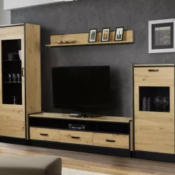 Szafki Rtv></noscript>Lempert Nowoczesna szafka RTV z szufladami 180 cm KALETTO