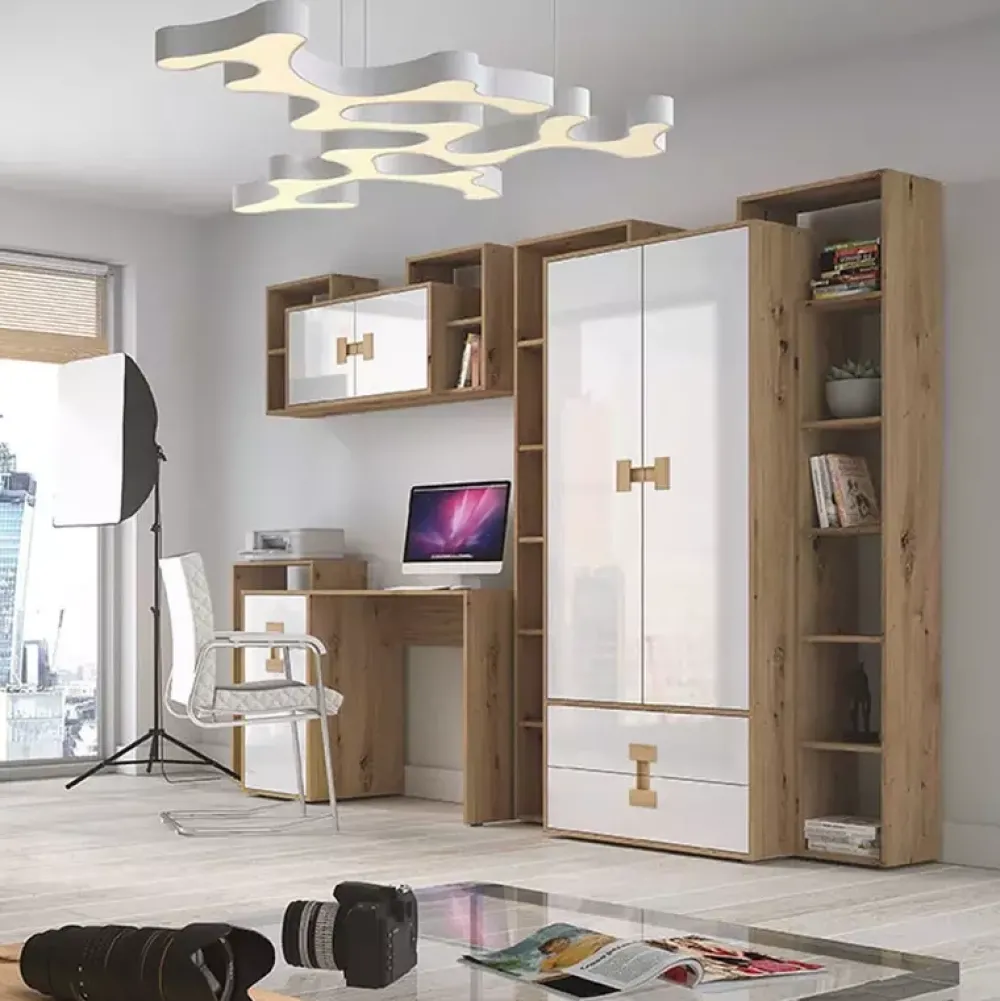 Zestawy Mebli Młodzieżowych|Szafki Wiszące>DOMEL Nowoczesna szafka wisząca do pokoju INDEX