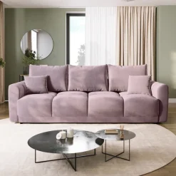 Kanapy I Sofy|Zestawy Mebli Do Przedpokoju></noscript>BROMARKT Nowoczesna szara sofa do salonu NUBES monolith